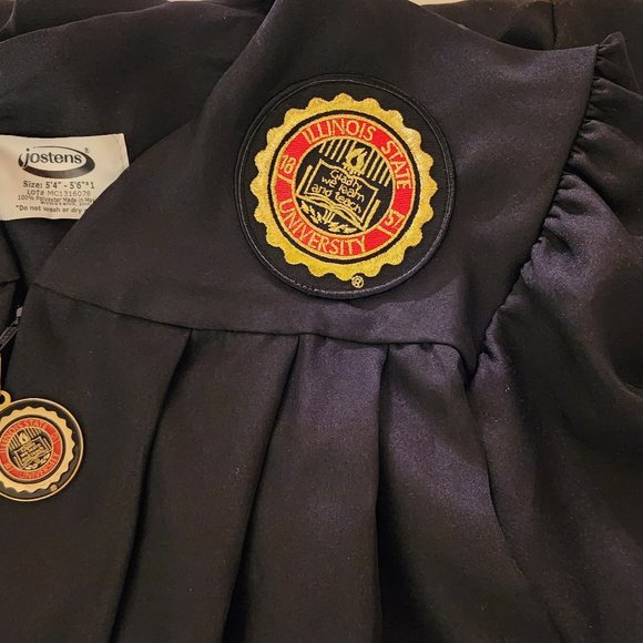 Illinois State University Graduation Gown - Picture 1 of 5